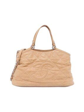 Chanel Bag Silver Salmon